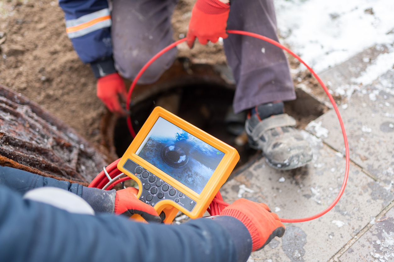Sewer line failure requiring professional cleanup